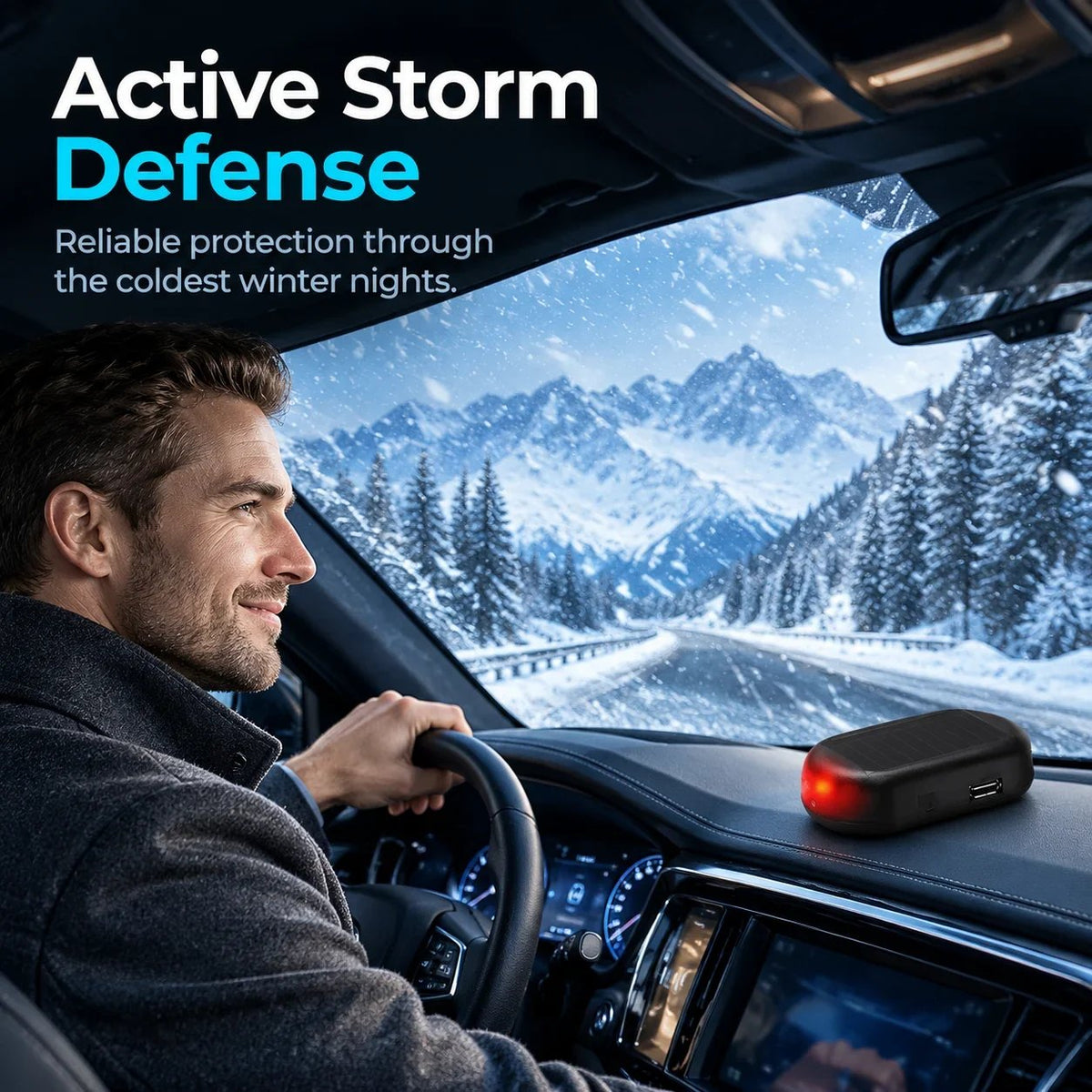 🔥Hot Sale🚗Electromagnetic Snow Removal & Anti-Freeze Device for Vehicles — Molecular Interference Technology❄️