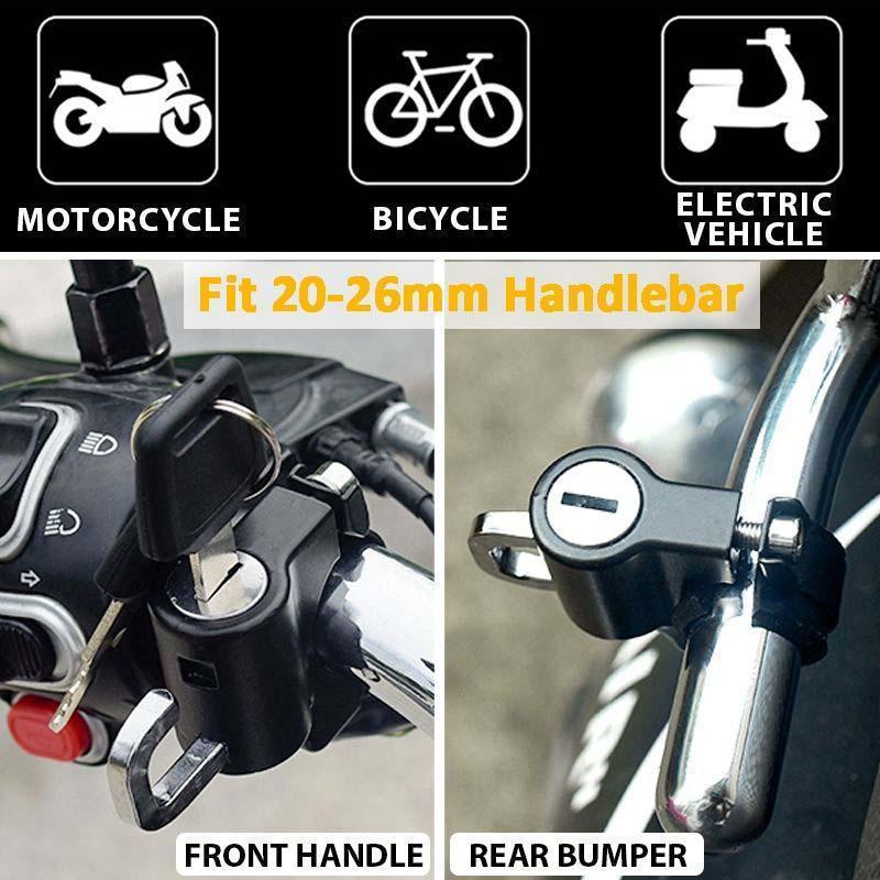 💯🏍Universal Motorcycle Helmet Lock