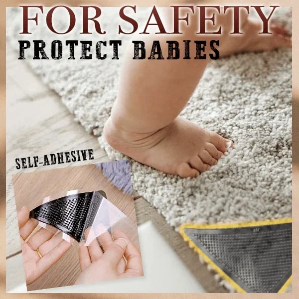 🔥🔥 Rubber Anti Curling Non Slip Skid Pads  - 4pcs