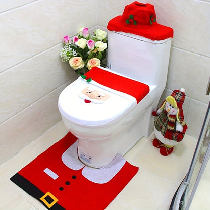 🎄 Santa Toilet Cover