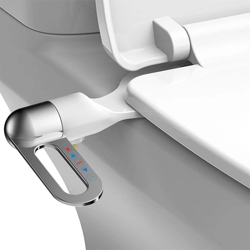 🚿 Non-Electric Dual Nozzle Bidet Toilet Washer – Hygienic Self-Cleaning, Easy Installation & Water Pressure Control ✨