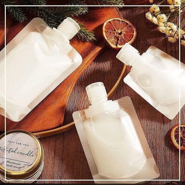 🌷🔥LAST DAY SALE 50% OFF - Portable Travel Fluid Makeup Packing Bag(10 Pcs）