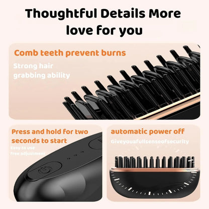 💖 Mini Portable Hair Straightener
