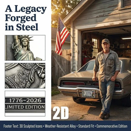 250th Anniversary Commemorative License Plate Frame
