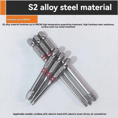 🥰 All-in-One Pagoda Hex Screwdriver Bit Set (6PCS)
