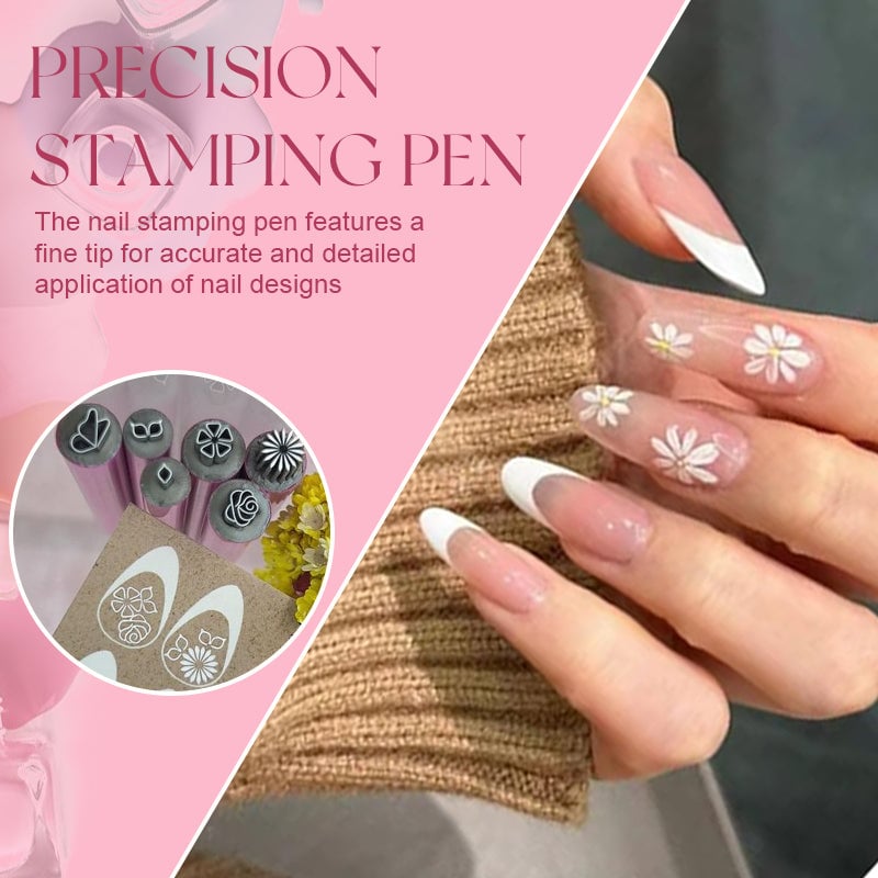 🔥LAST DAY 50% OFF - Nail Art Stamp Pen