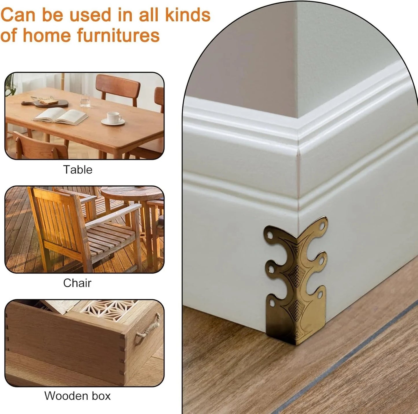 🔥HOT SALE🔥Baseboard Corner Protectors for Furniture