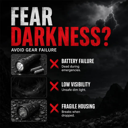 📢📢50% OFF !! ⏰Waterproof, impact-resistant, and bright enough to light up the whole campsite. 🔦Handheld solar flashlight