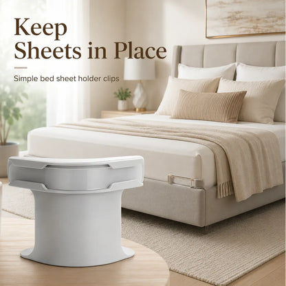 😴Secure Fit Sheet Holders – Wrinkle-Free. Slip-Free Bed