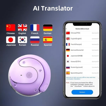 🏆#1 Best Seller ⏰Limited Time 50% OFF 💎AI Translation Wireless OWS Bluetooth5.4 Earphones (Fit iOS & Android)