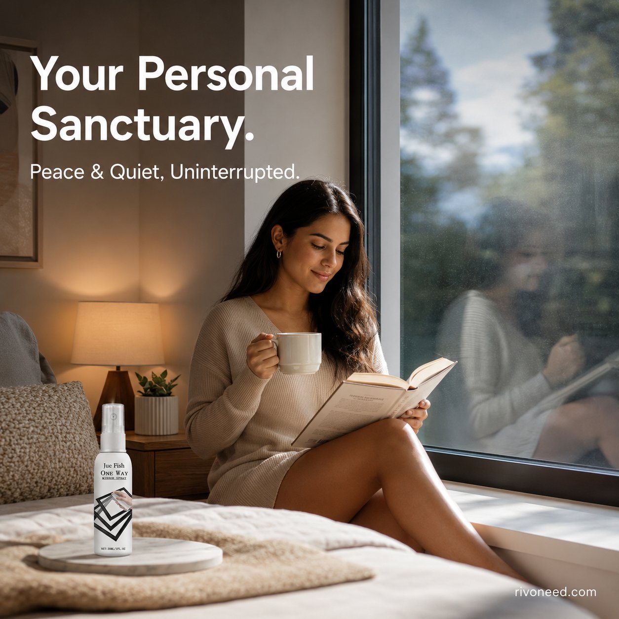 🪟  Reflective Window Spray | One-Way Mirror Privacy Shield for Home & Car