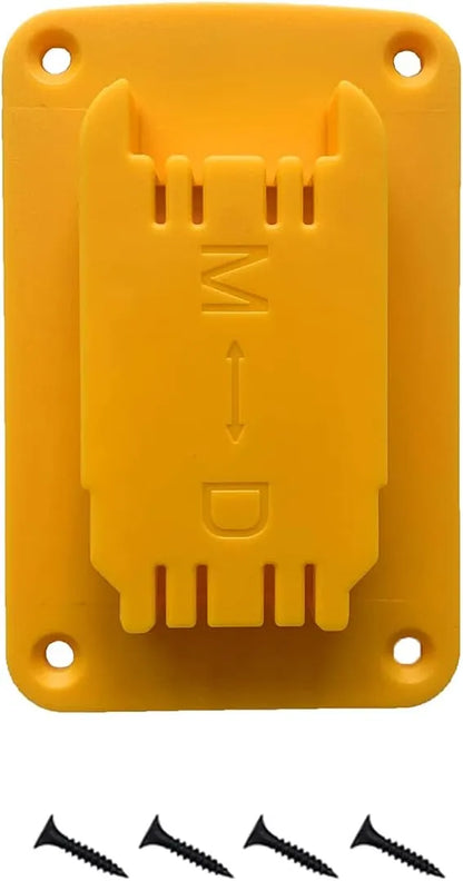 5Packs Tool Holders for Dewalt 20V 12V Drill Tool Mount Fit for Milwaukee M18 Tools Yellow