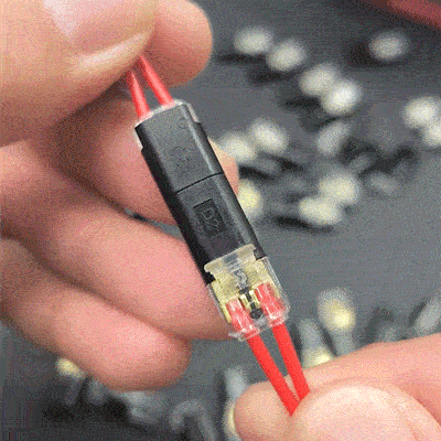 Wire Nut Killer:  Double-Wire Push-In Connector