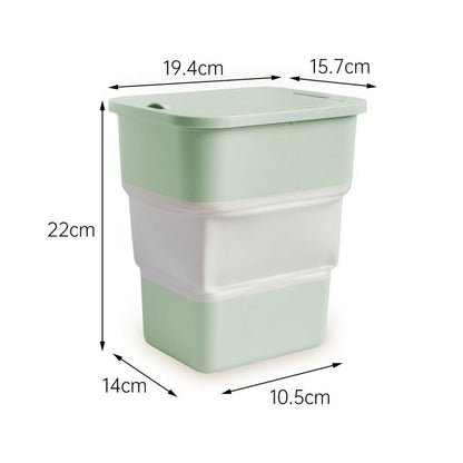 🚗Collapsible Car Trash Can with Hidden Trash Bag Storage