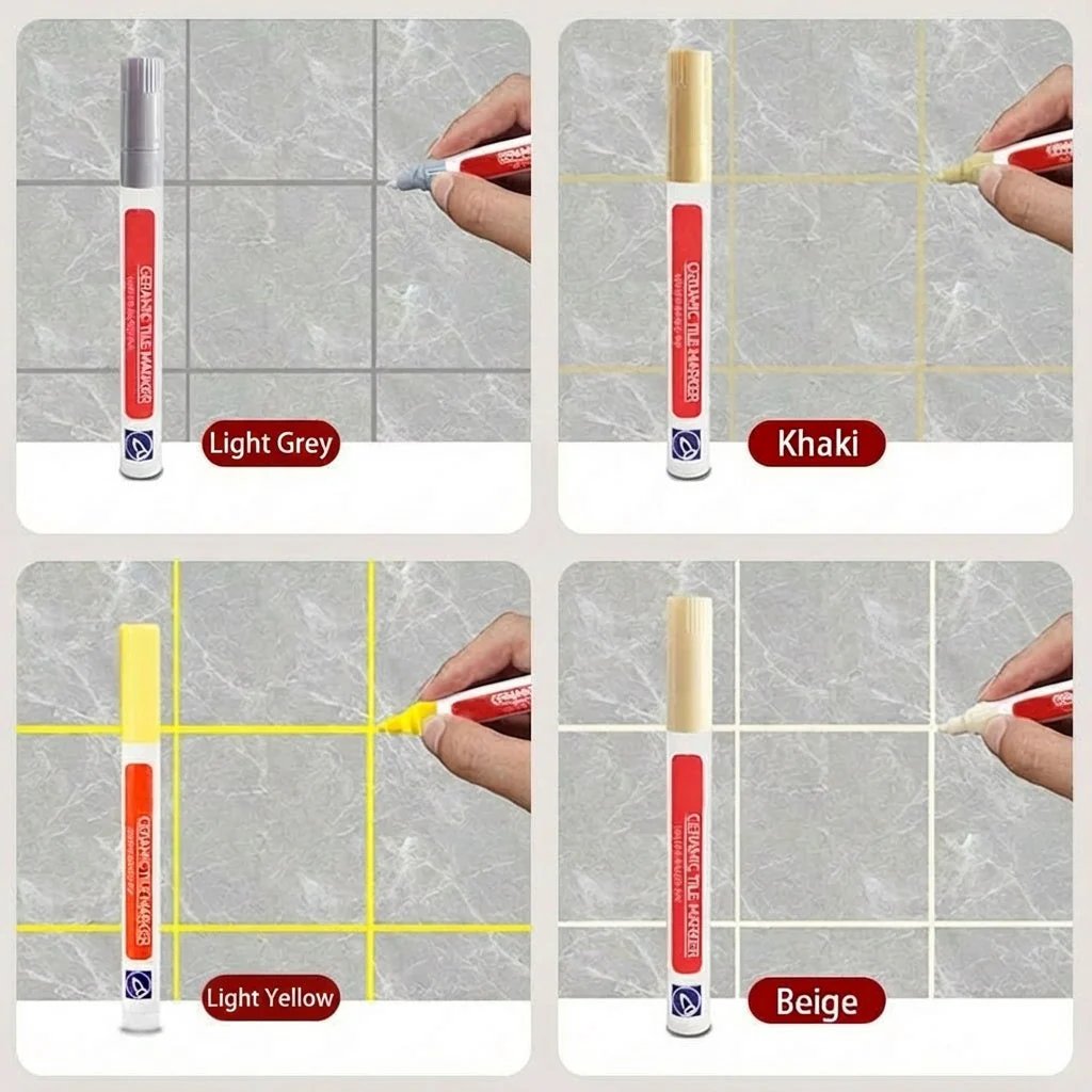 Anti-Mould & Waterproof Joint Pen for Ceramic Tiles