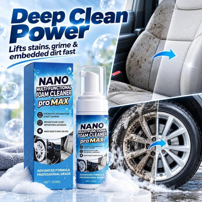 💯 Nano Multi-Functional Foam Cleaner for Cars & Home