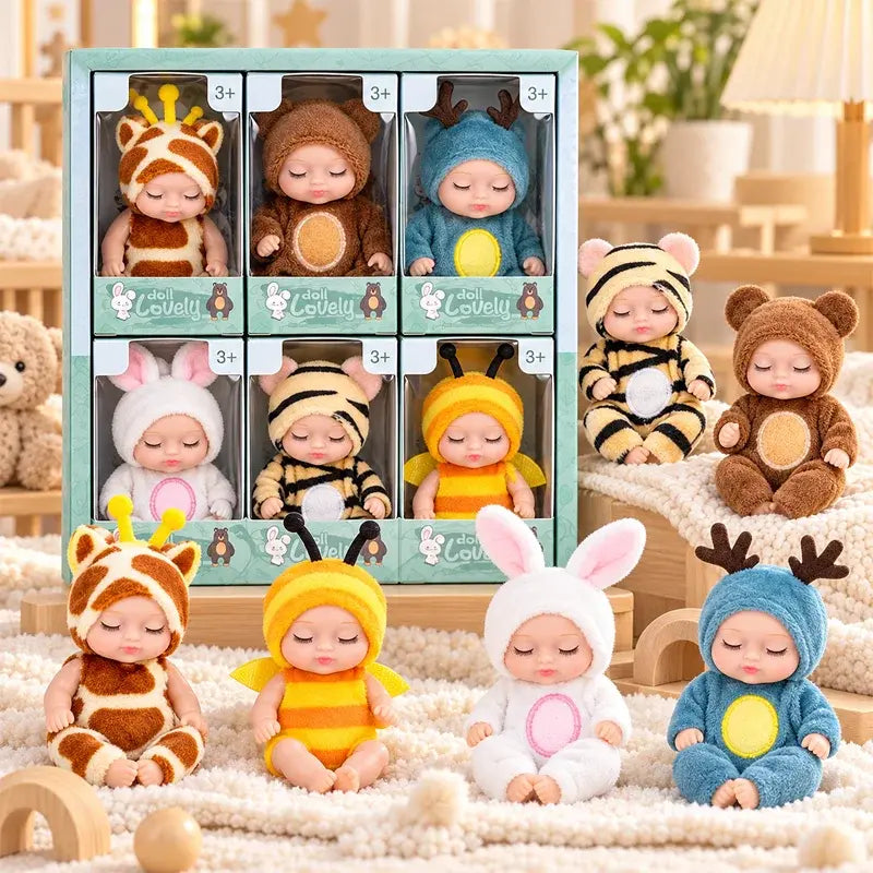 💕HOT SALE 50% OFF🧸Mini Reborn Baby Dolls Lifelike Realistic Baby Dolls👼🎁