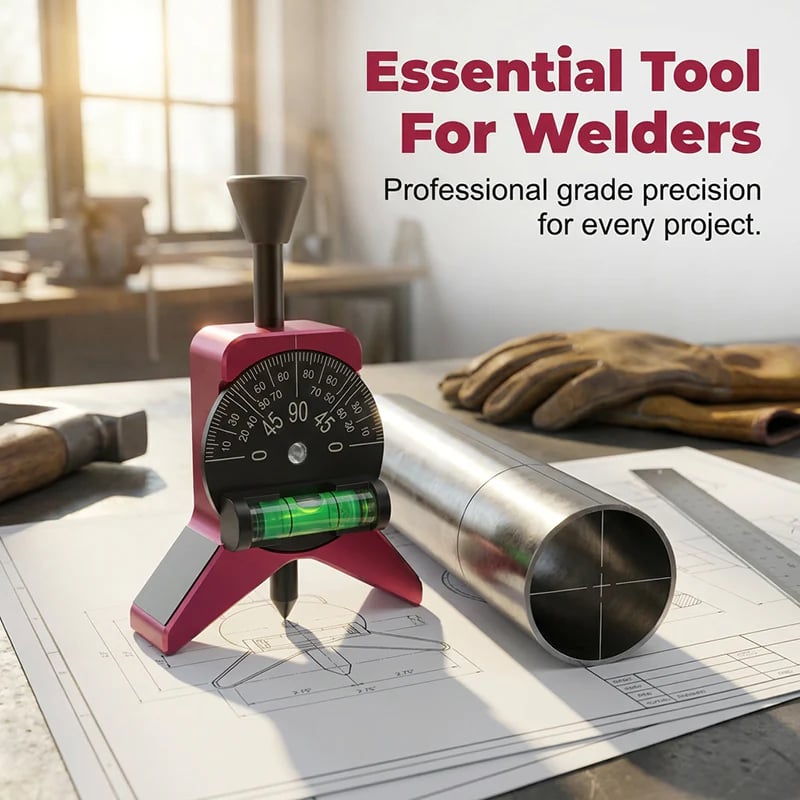 🔧 LIMITED-TIME! ✨ Magnetic Pipe Centering Tool – Y-Shaped, Hands-Free, Built-in Level 📏