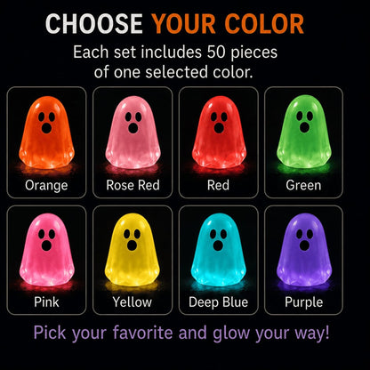 💥 From Only $9.99 👻 Glow-in-the-Dark Mini Ghosts – 8-Colour Halloween Mix