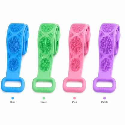 Silicone Bath Brush with Long Handle🚿✨