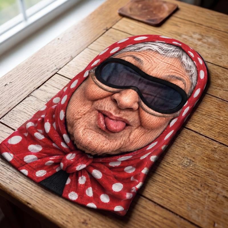 🎭 Funny Printed Balaclava Ski Mask