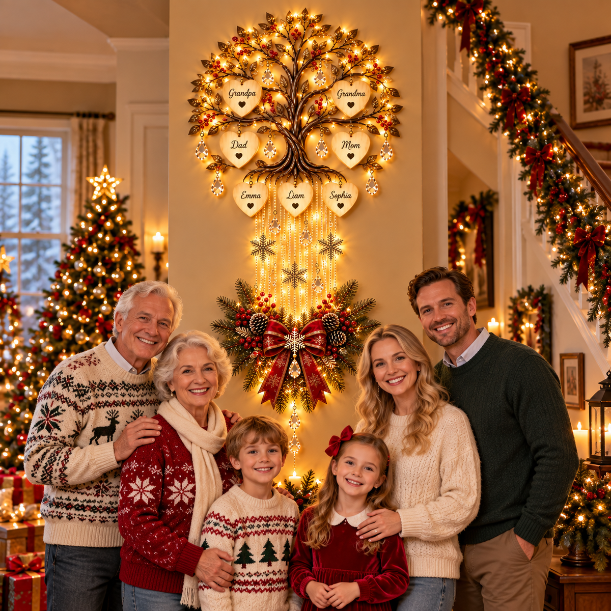 Our Family Tree™ Personalized Lighted Wall Decor