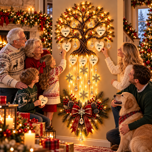 Our Family Tree™ Personalized Lighted Wall Decor