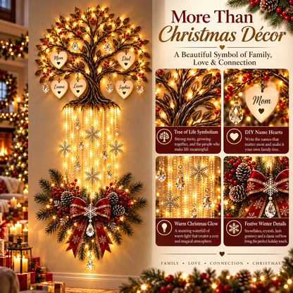 Our Family Tree™ Personalized Lighted Wall Decor