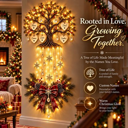 Our Family Tree™ Personalized Lighted Wall Decor