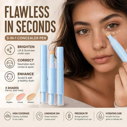 💄Multipurpose Hydrating Liquid Concealer Pen  ✨
