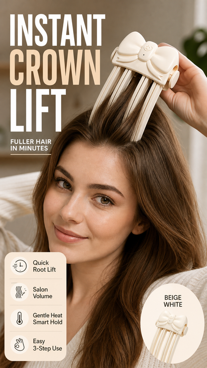 ✨ 2026 Sale — Over 18,000 Sold! 💎📢📢 50% OFF !! ⏰💨 Wireless Heated Root Lift Clip – Salon Volume, Zero Effort ✨