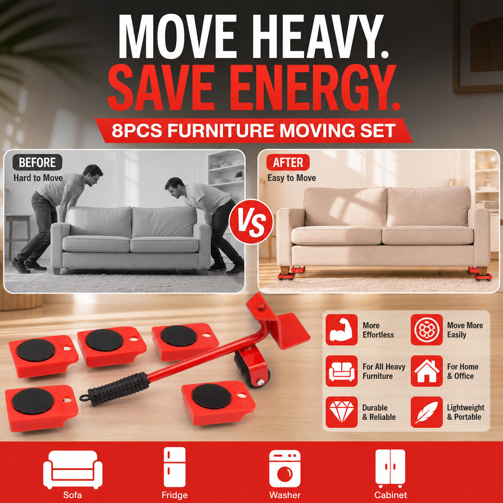 🔥Last Day Sale 50% OFF🔥Furniture Lifter Movers Tool Set