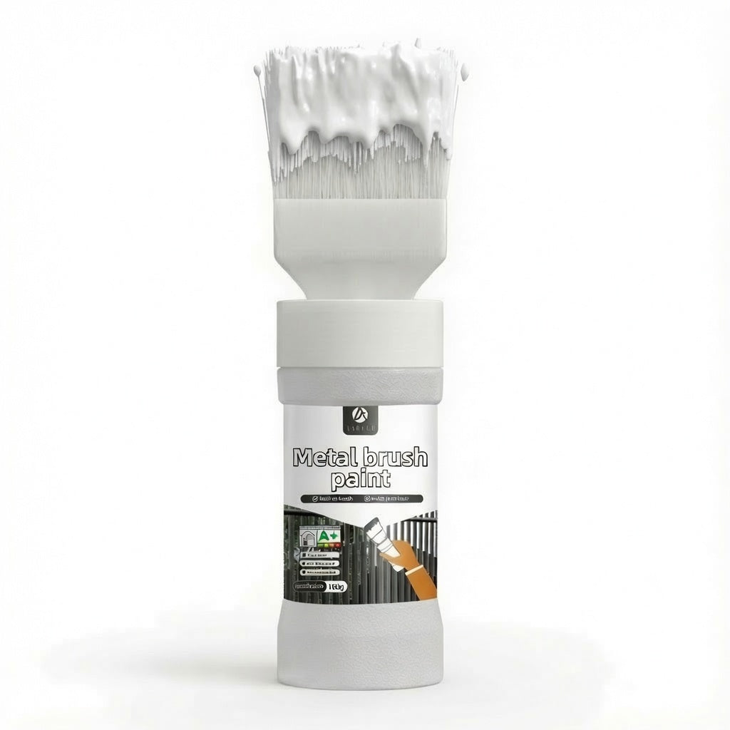✨New Arrival✨Water-Based Metallic Silver Paint with Built-in Brush（52% OFF）