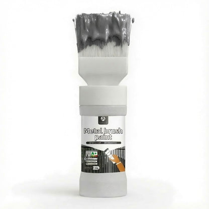 ✨New Arrival✨Water-Based Metallic Silver Paint with Built-in Brush（52% OFF）