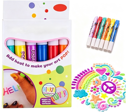 💥LAST DAY BUY 2 GET 1 FREE!!🎁🔮Magic Pen – Draw 3D with one stroke!🎄 DIY Bubble Popcorn Drawing Pens
