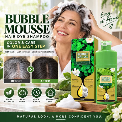 🌿💇‍♀️ Long-Lasting Plant-Based Foam Hair Dye🎨