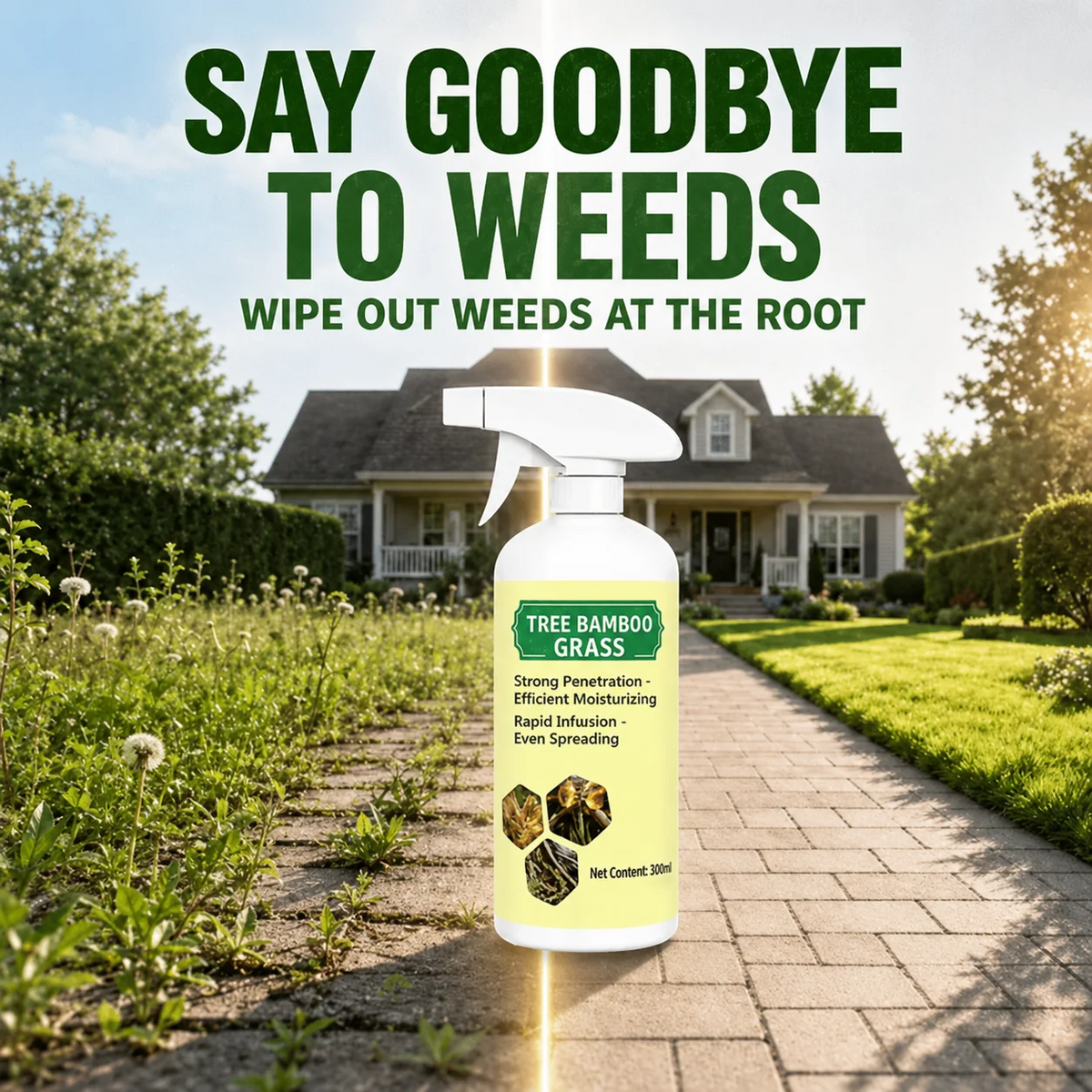 Fast-acting natural herbicide (buy 1 get 1 free)