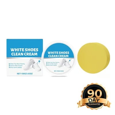 Gentle No-Rinse Shoe Cleaner & Whitening Cream