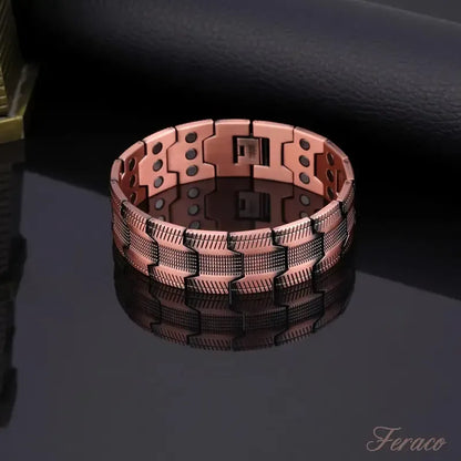 📢📢50% OFF !!🎁 Copper magnetic bracelet--Relieve fatigue and promote blood circulation