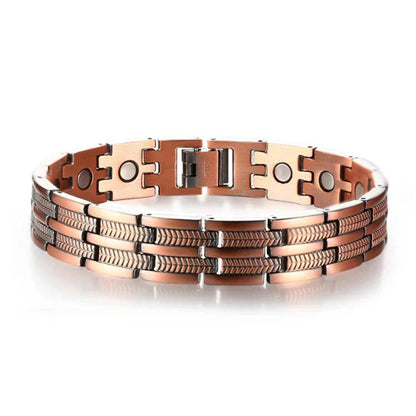 📢📢50% OFF !!🎁 Copper magnetic bracelet--Relieve fatigue and promote blood circulation
