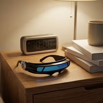 Cyberpunk Chrono-Visor Sunglasses