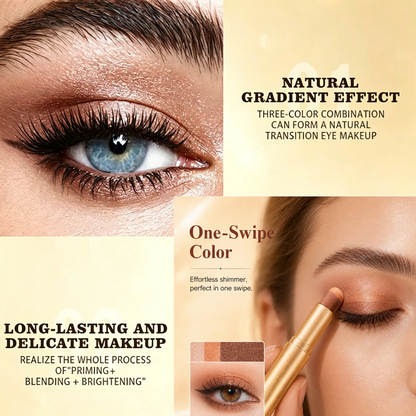 🏆Flash Sale⚡50K+ SOLD! Almost Gone-💥3 Color Eyeshadow Stick