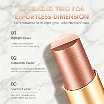 🏆Flash Sale⚡50K+ SOLD! Almost Gone-💥3 Color Eyeshadow Stick