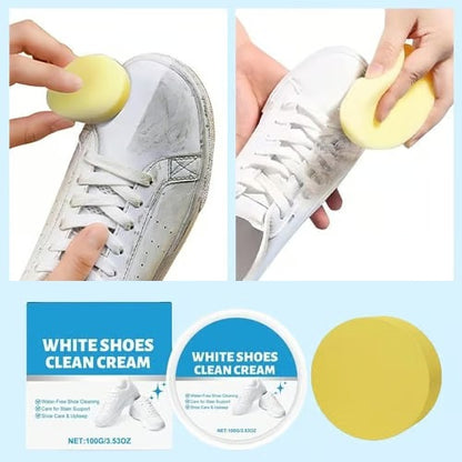 Gentle No-Rinse Shoe Cleaner & Whitening Cream