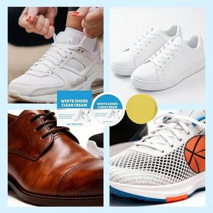 Gentle No-Rinse Shoe Cleaner & Whitening Cream