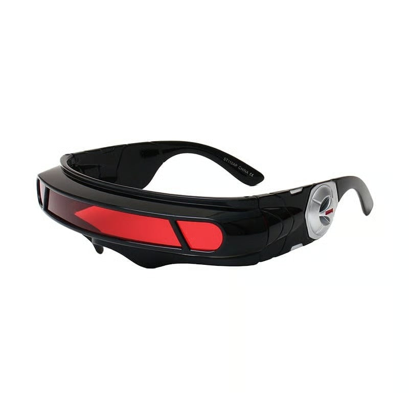 Cyberpunk Chrono-Visor Sunglasses