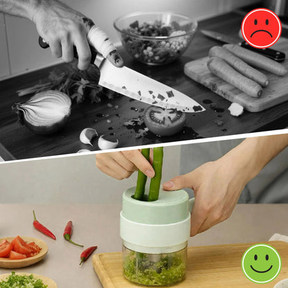 🥳50% OFF NOW! Wireless Food Processor – Cordless, one-touch chop. Perfect for arthritic hands. Kitchen prep made easy⚡🥗