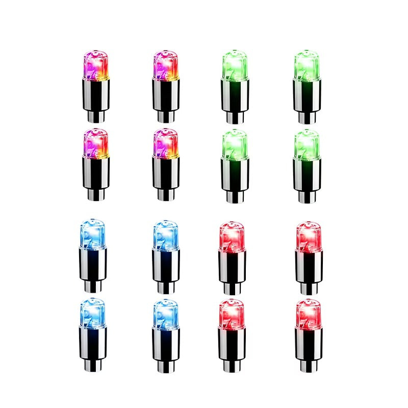 Waterproof LED Tire Valve Cap Light
