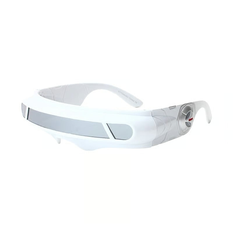 Cyberpunk Chrono-Visor Sunglasses
