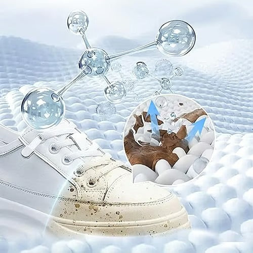 Gentle No-Rinse Shoe Cleaner & Whitening Cream